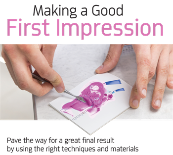 Making a Good First Impression Taking accurate traditional impressions is a must when submitting information to clear-aligner companies