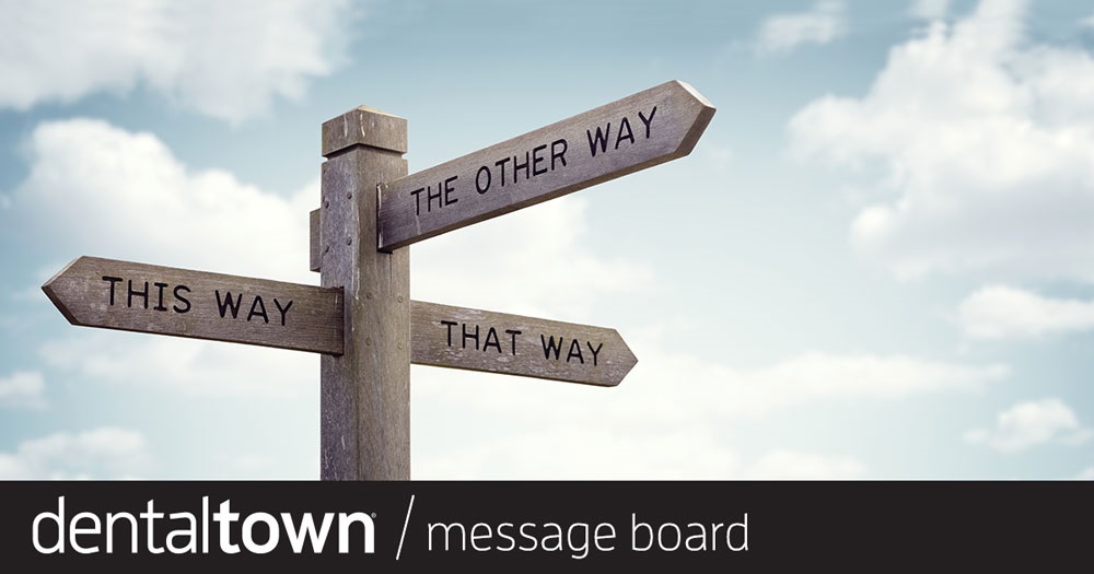 Situations Like This Make Me Loathe Dentistry After one Townie shares a frustrating case, his peers discuss buildups versus crowns and the mental challenges of operating under a perfectionist mindset.