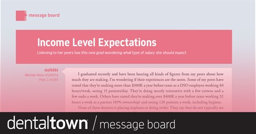 Income Level Expectations Listening to her peers has this new grad wondering what type of salary she should expect.