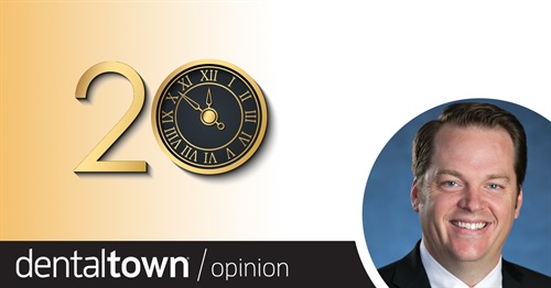 Professional Courtesy: 20 Years and Counting Dr. Thomas Giacobbi, Dentaltown’s editorial director, reflects on his dentistry journey as he celebrates his 20 years with Dentaltown.