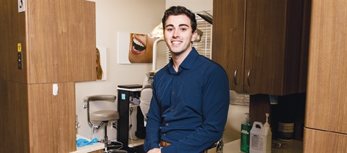 Office Visit: Dr. Jason Cellars Dr. Jason Cellars went straight from school to practice ownership. In our exclusive Q&A, this young Townie discusses the issues facing new dentists, how holistic and cosmetic approaches helped put his practice on the map, why management should humble every doc and more. 