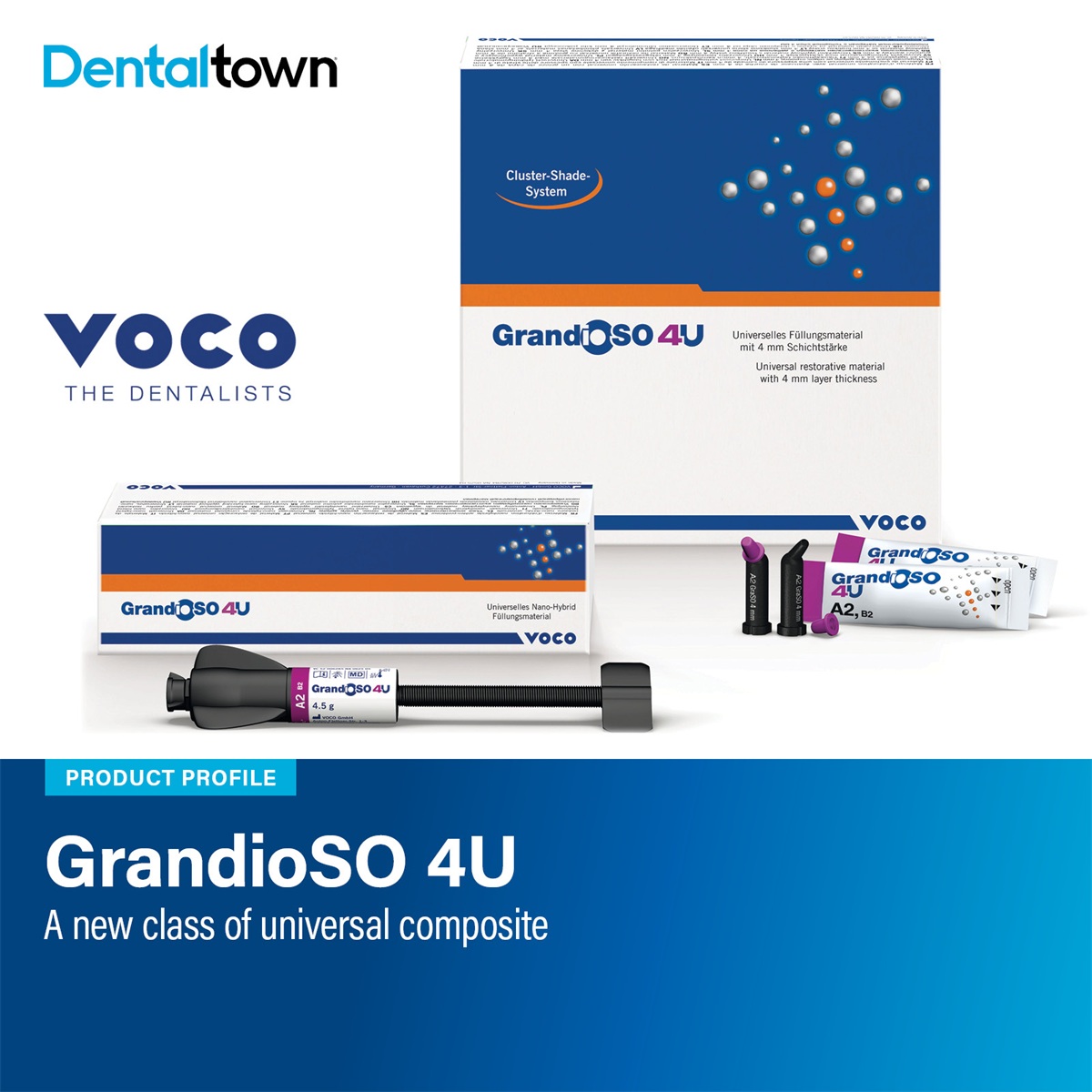 Product Profile: GrandioSO 4U A new class of universal composite
