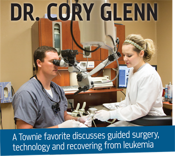 Office Visit: Dr. Cory Glenn We step inside the office of one of the most-followed members on Dentaltown message boards: Dr. Cory Glenn, who practices in Winchester, Tennessee. Discover his practice philosophy, and the products and services he considers must-haves for his office.