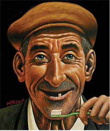 Competition: Name This Painting Win a limited-edition print from one of the UK’s best-known artists, Graham McKean.