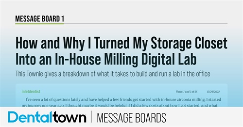 How and Why I Turned My Storage Closet Into an In-House Milling Digital Lab This Townie gives a breakdown of what it takes to build and run a lab in the office.