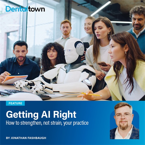 Getting AI Right Jonathan Fashbaugh outlines where dental practices go wrong with AI-powered tools and how to integrate automation in a way that strengthens the patient experience rather than undermining it.