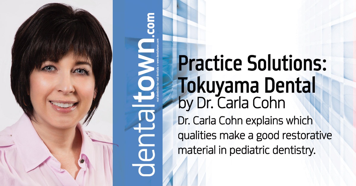 Practice Solutions: Tokuyama Dental Dr. Carla Cohn explains which qualities make a good restorative material in pediatric dentistry