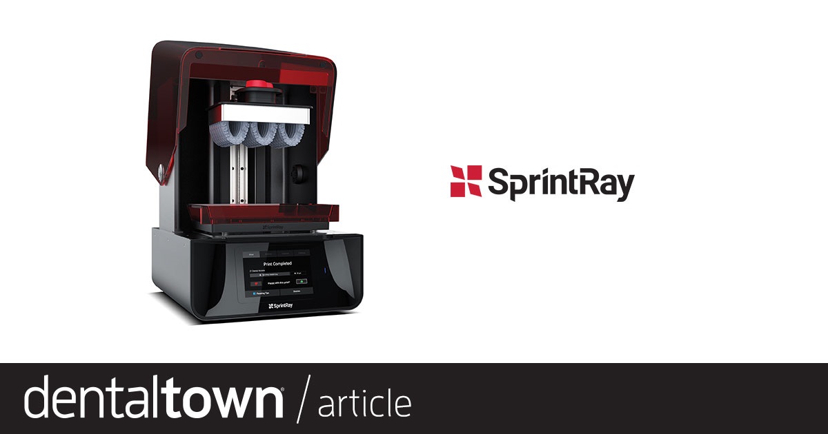 Product Profile:  SprintRay Pro Mainstream dental 3D printing