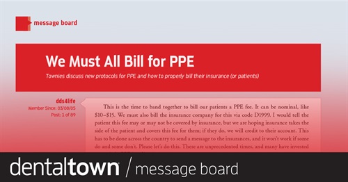 We Must All Bill for PPE Townies discuss new protocols for PPE and how to properly bill their insurance (or patients).