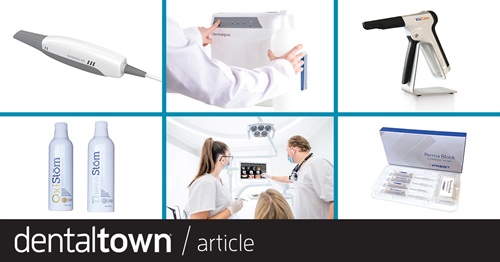 New Products Take a look at some of the newest products hitting the dental market.
