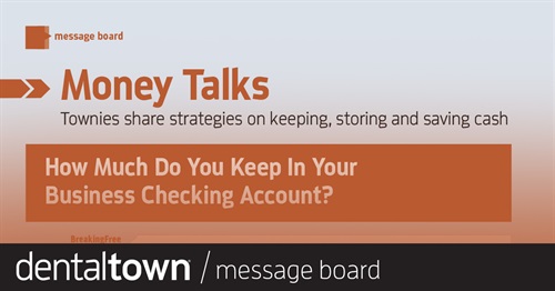 Money Talks Townies share strategies on keeping, storing and saving cash.