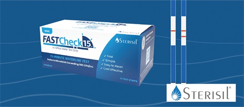 Product Profile: FastCheck15 Verify dental waterline safety with speed, simplicity and support