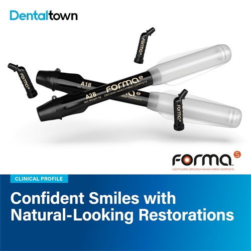 Clinical Profile: Confident Smiles with Natural-looking Restorations Natural-looking restorations demand more than strength alone. Explore how the Forma S zirconia nanohybrid composite technology supports aesthetics, durability, and efficient treatment workflows.