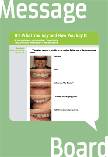 It’s What You Say and How You Say It 