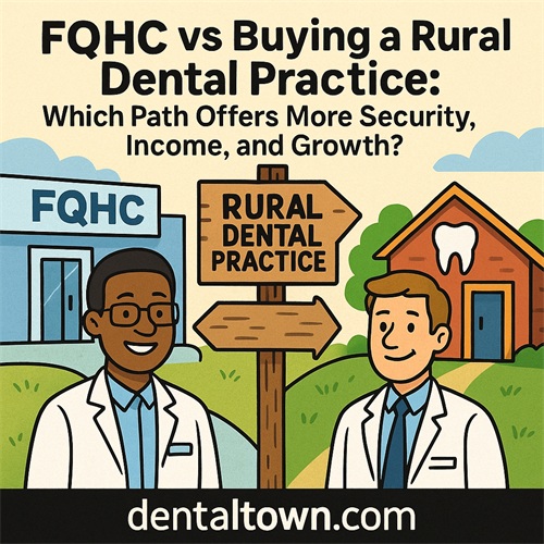 FQHC vs Buying a Rural Dental Practice Which path offers more security, income, and growth?
