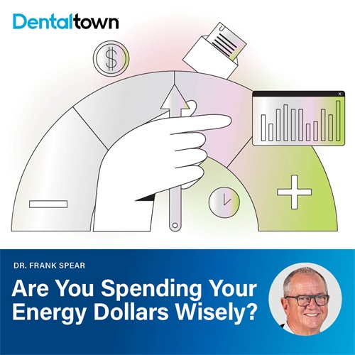 Tip of the Spear: Are You Spending Your Energy Dollars Wisely? Dr. Frank Spear shares how emotional energy shapes career fulfillment—and how dentists can invest it more wisely to build energized, purpose-driven practices.