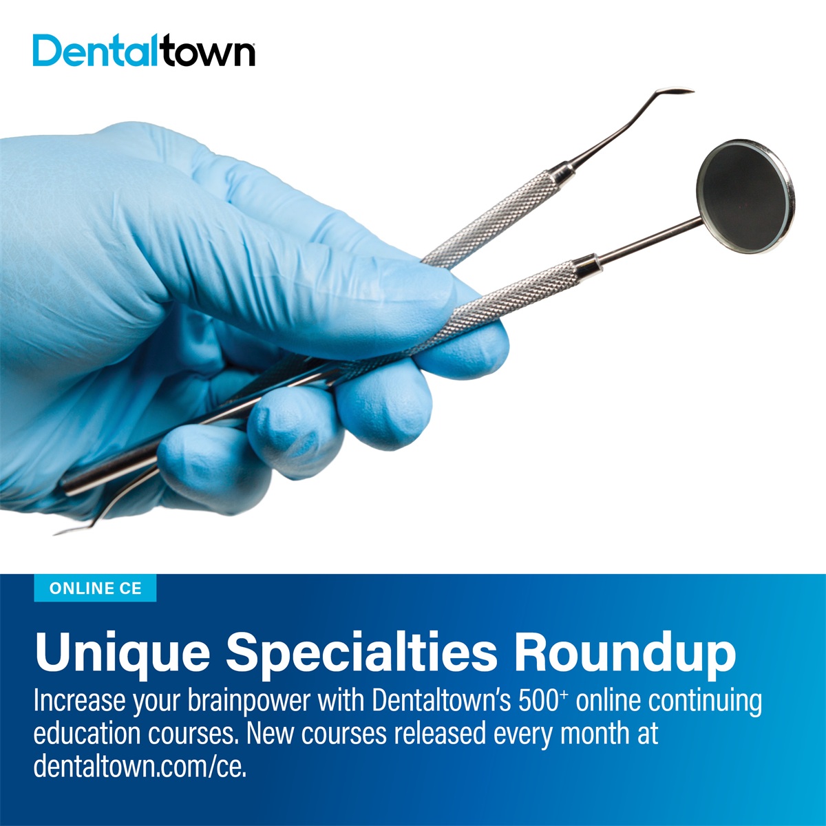 Online CE: Unique Specialties Roundup Dr. Nareg Apelian, director of continuing education, shares Dentaltown's latest CE offerings and most popular unique specialty courses.