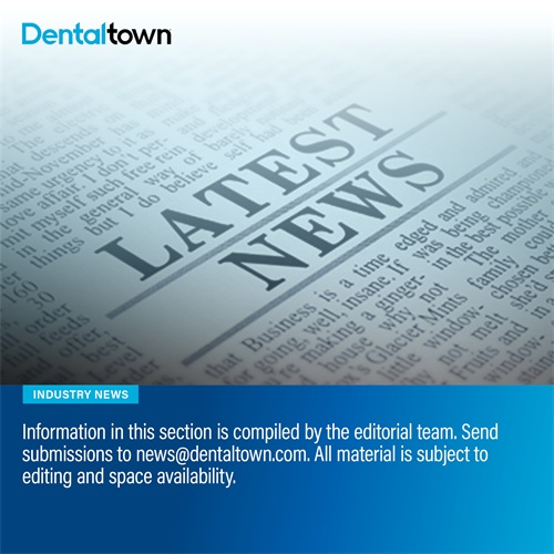 Industry News Take a look at some of the latest happenings in the dental industry.