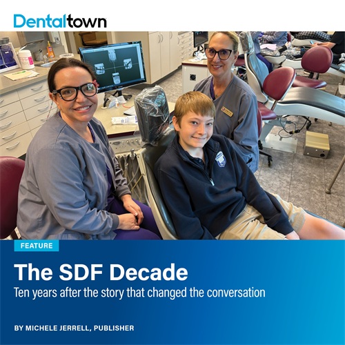 The SDF Decade Ten years after silver diamine fluoride made national headlines, Dr. Jeanette MacLean
reflects on the dismissal that sparked her mission and where minimally invasive
dentistry goes next.