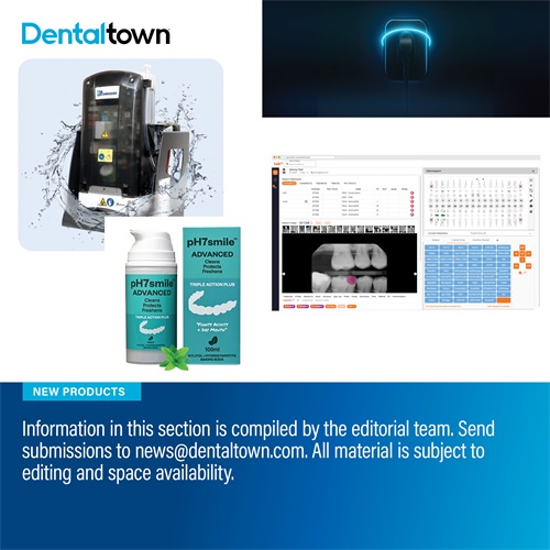 New Products Take a look at some of the newest products hitting the dental market.