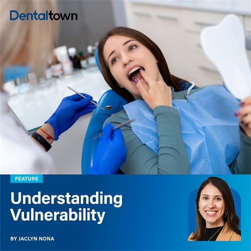 Understanding Vulnerability Jaclyn Nona makes the case for closing the new patient trust gap before the first appointment
through authentic social media and consistent community presence.
