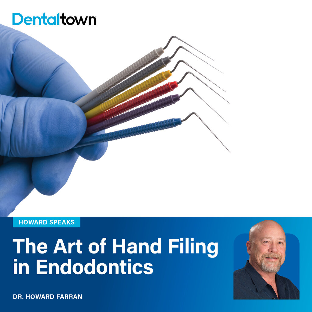 Howard Speaks: The Art of Hand Filing in Endodontics Dr. Howard Farran examines why hand filing remains essential in endodontics, exploring glide path fundamentals, balanced force instrumentation and how tactile feedback still guides safe canal negotiation.