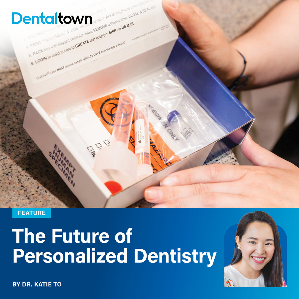 The Future of Personalized Dentistry Dr. Katie To explores salivary diagnostics for periodontal disease, comparing microbial
and host-response testing methods and making the case for dentists to interpret the
results.