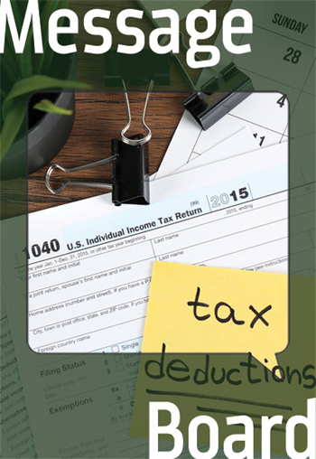Tax Savings as a Practice Owner  Potential owners want to know what to expect when it comes to taxes and write-offs.