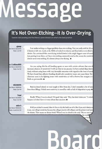 It’s Not Over-Etching— It IS Over-Drying 