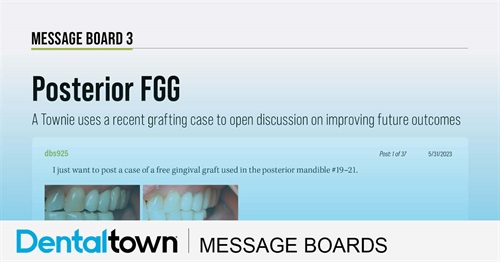 Posterior FGG  A Townie uses a recent grafting case to open discussion on improving future outcomes