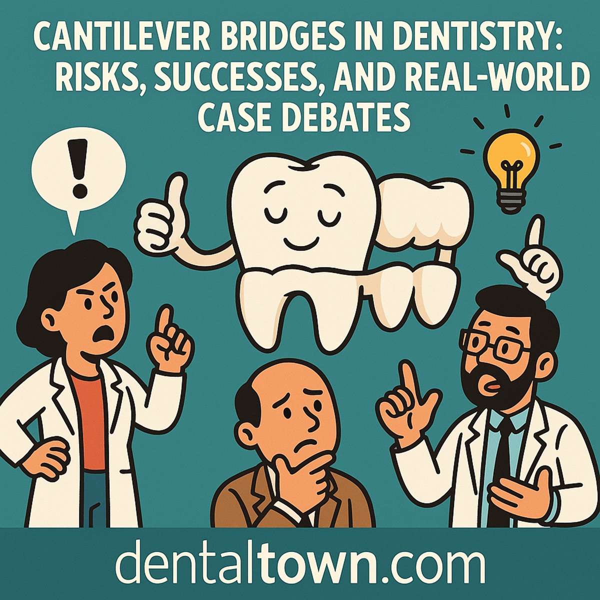 Cantilever Bridges in Dentistry Risks, successes, and real-world case debates