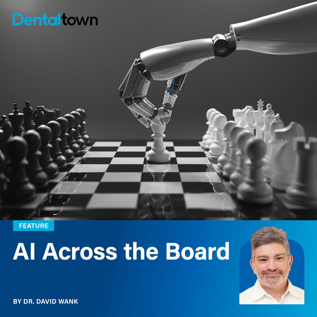 AI Across the Board Dr. David Wank surveys where AI is already changing the front desk, website management, and local SEO, and flags the HIPAA compliance questions dentists need to ask before adopting it.