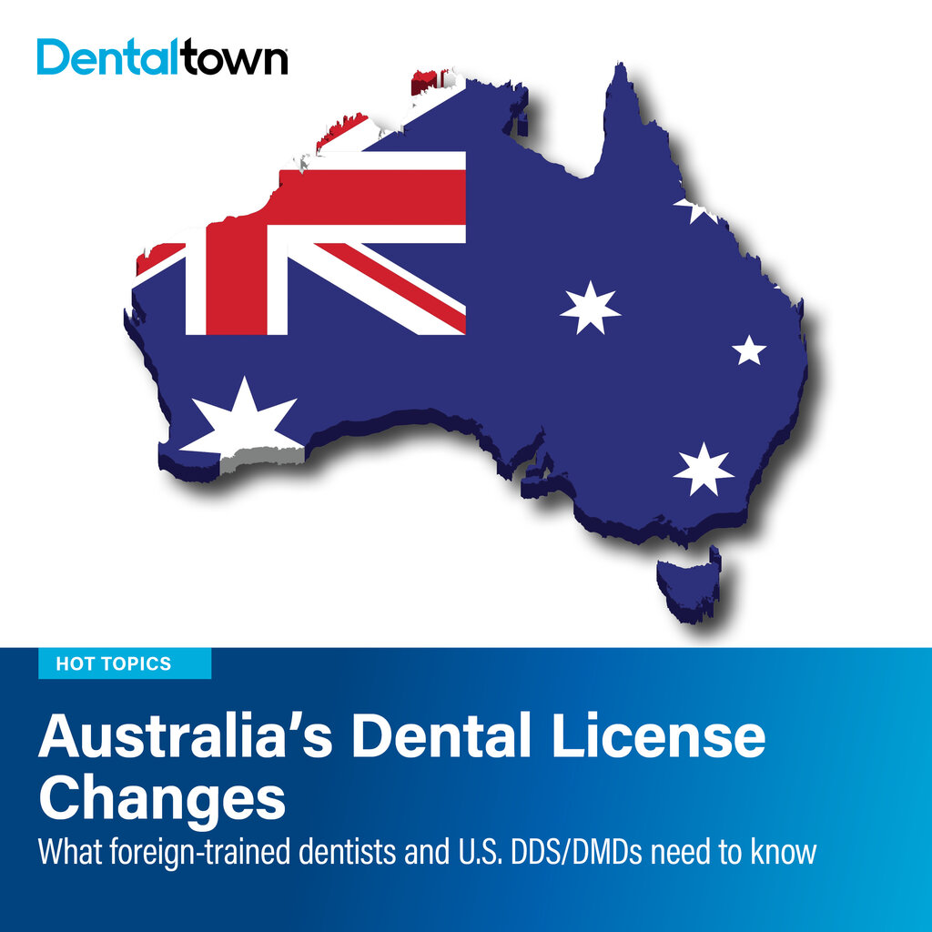Australia's Dental License Changes