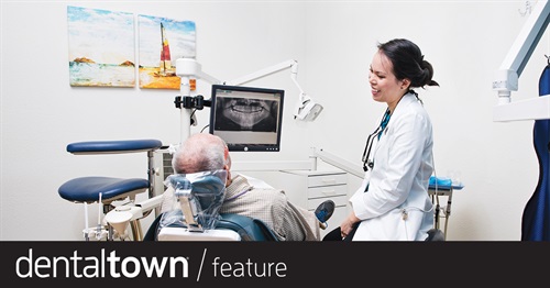 Office Visit: Dr. Claudia Le This Townie, who won the 2019 Townie Choice Awards cover feature grand prize, has owned a practice in South San Diego for four years and credits the Dentaltown community for helping her develop both clinical and business management skills. “I just recently switched merchant processing services, and one of the competing vendors I talked to was completely taken aback by the level of detail I got into with them—this is all thanks to Dentaltown!”
