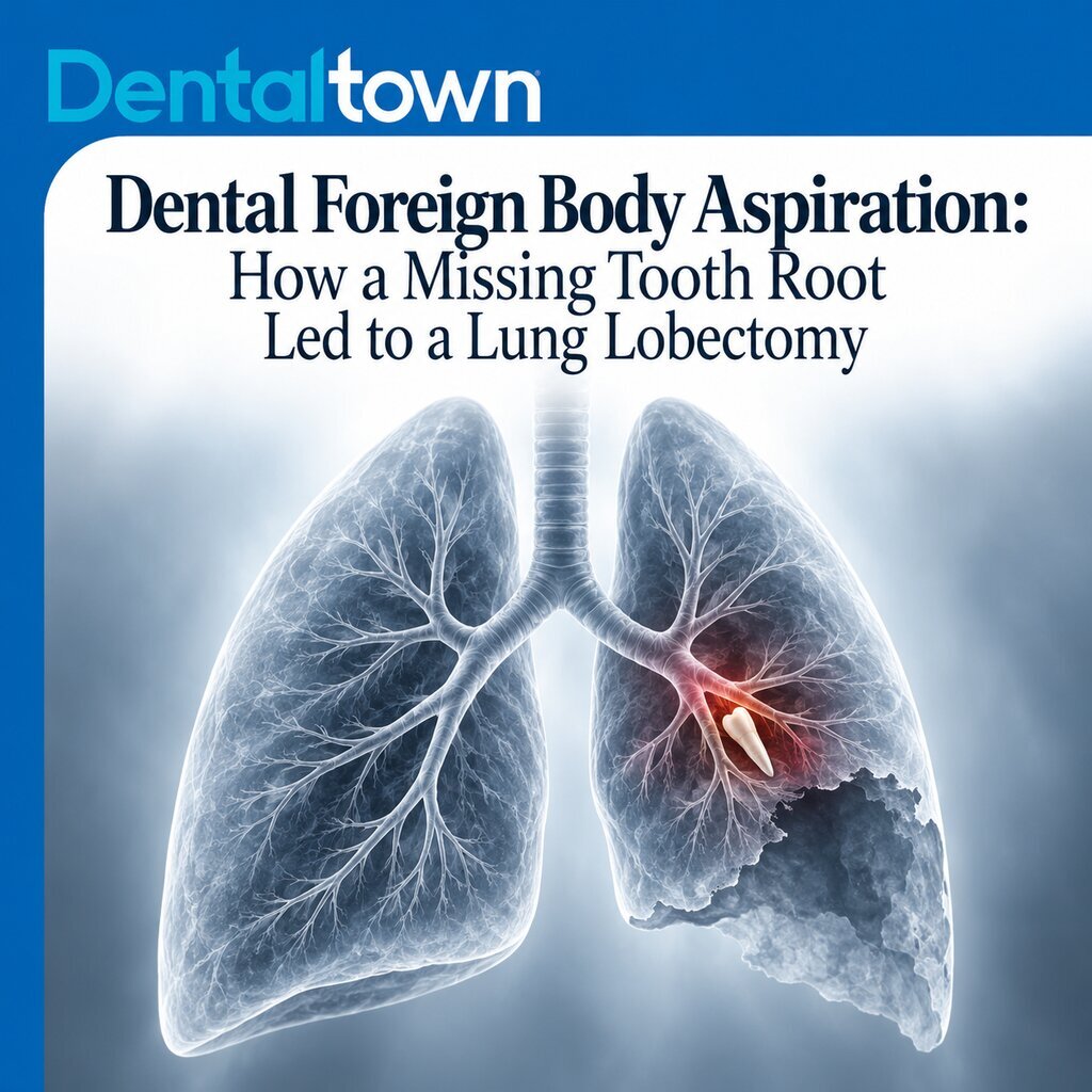 Dental Foreign Body Aspiration: How a Missing Tooth Root Led to a Lung Lobectomy