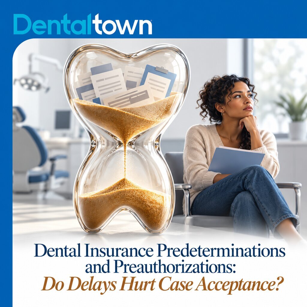 Dental Insurance Predeterminations and Preauthorizations: Do Delays Hurt Case Acceptance?