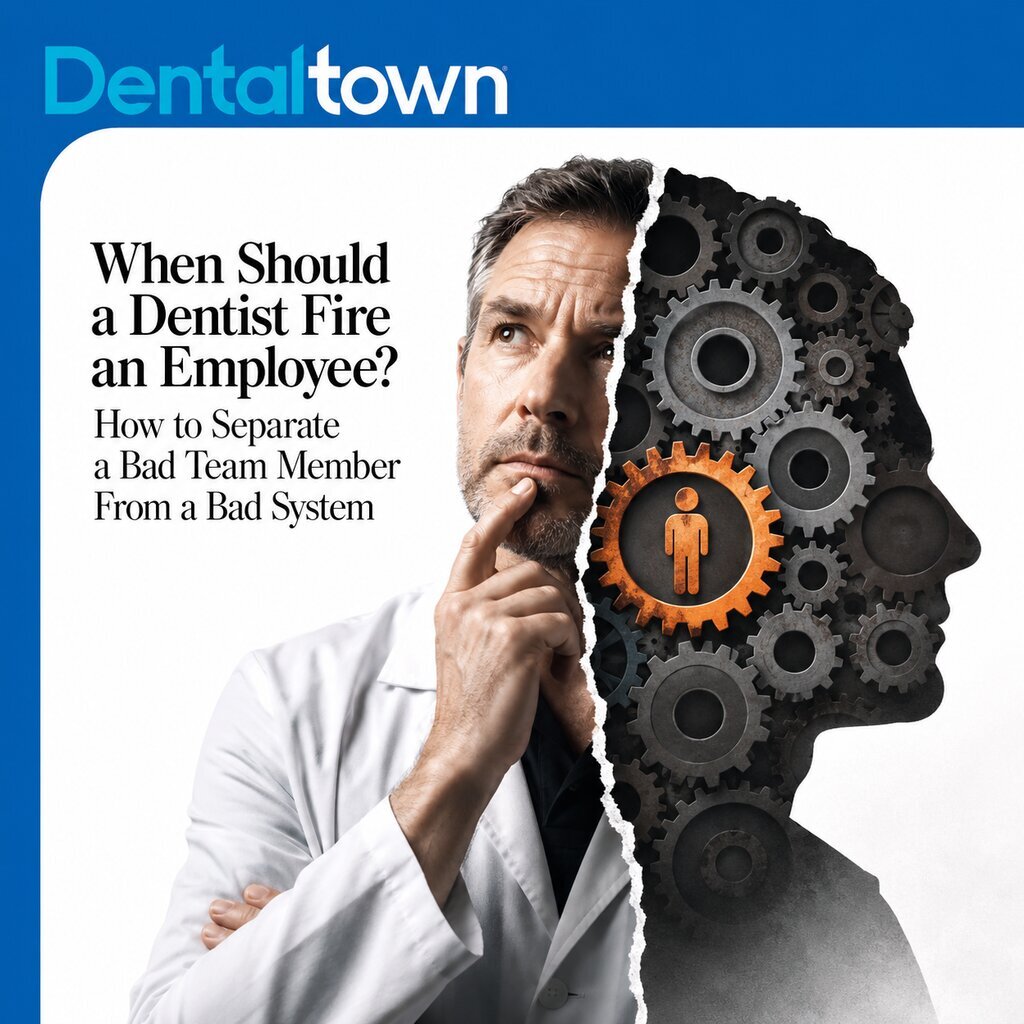 When Should a Dentist Fire an Employee? How to Separate a Bad Team Member From a Bad System