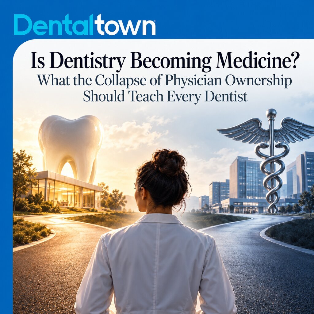 Is Dentistry Becoming Medicine? What the Collapse of Physician Ownership Should Teach Every Dentist