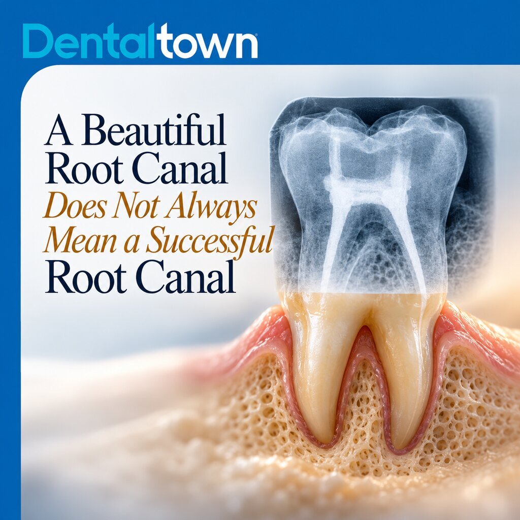 A Beautiful Root Canal Does Not Always Mean a Successful Root Canal