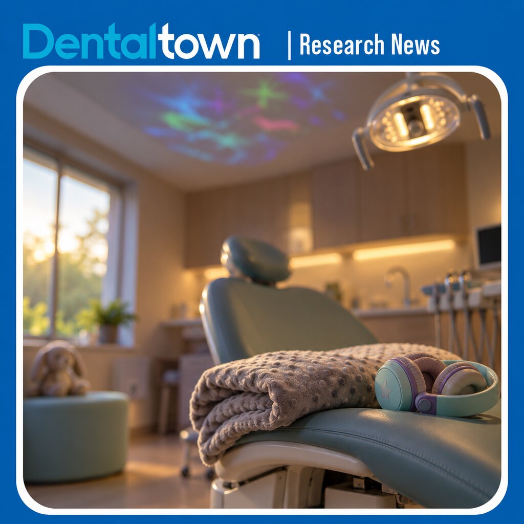 Sensory-Adapted Operatory Lowered Anxiety and Cortisol in Children Getting Nerve Blocks