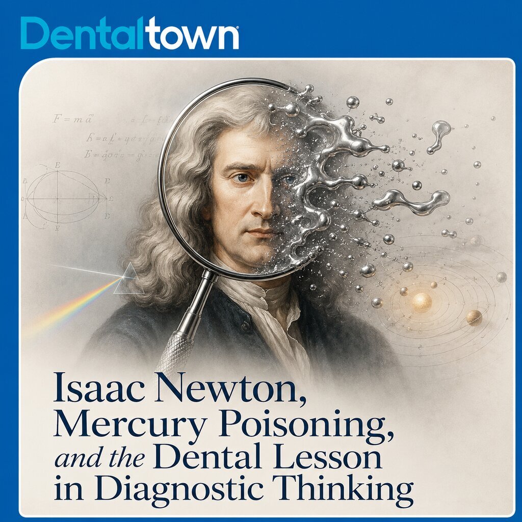 Isaac Newton, Mercury Poisoning, and the Dental Lesson in Diagnostic Thinking