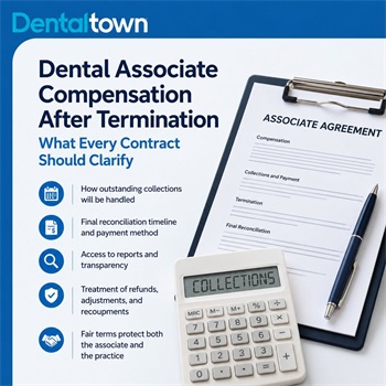 Dental Associate Compensation After Termination: What Every Contract Should Clarify