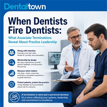 When Dentists Fire Dentists: What Associate Terminations Reveal About Practice Leadership
