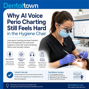Why AI Voice Perio Charting Still Feels Hard in the Hygiene Chair