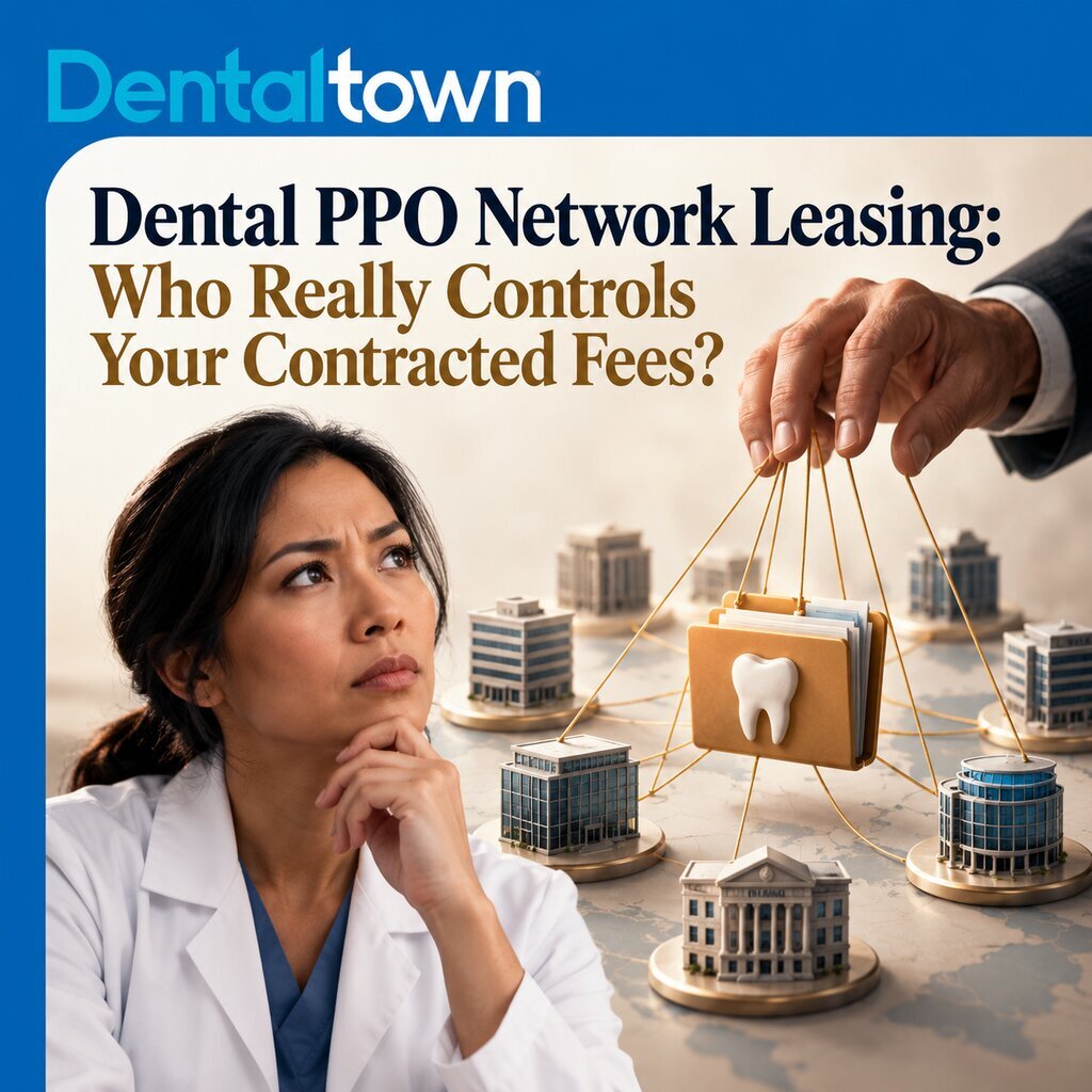 Dental PPO Network Leasing: Who Really Controls Your Contracted Fees?