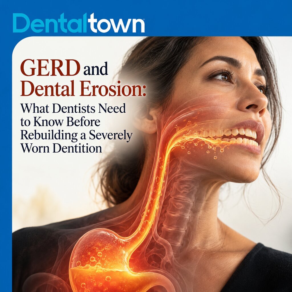 GERD and Dental Erosion: What Dentists Need to Know Before Rebuilding a Severely Worn Dentition