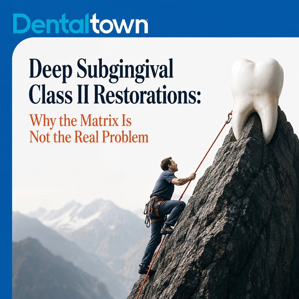 Deep Subgingival Class II Restorations: Why the Matrix Is Not the Real Problem