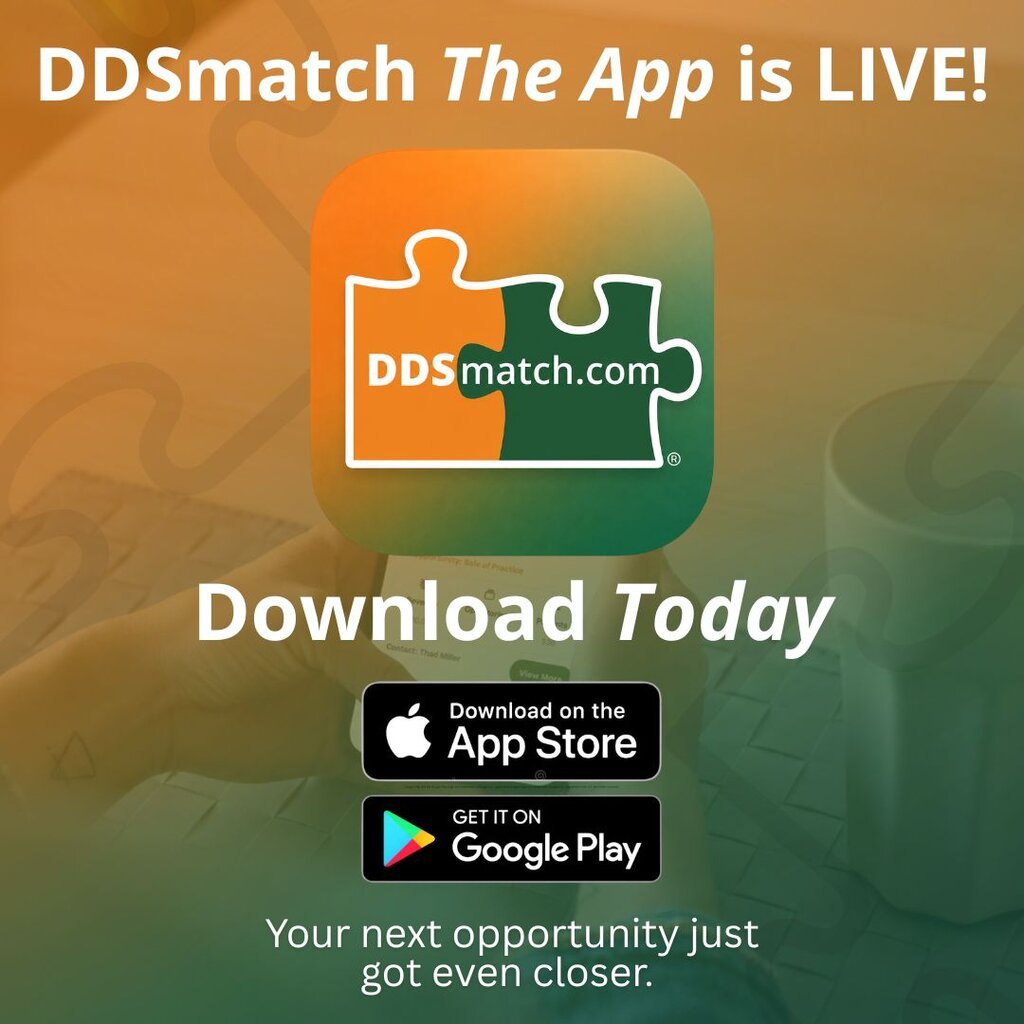 DDSmatch Launches First Mobile App for Dental Practice Transitions