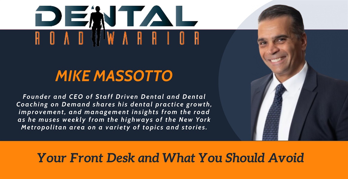 Your Front Desk and What You Should Avoid
