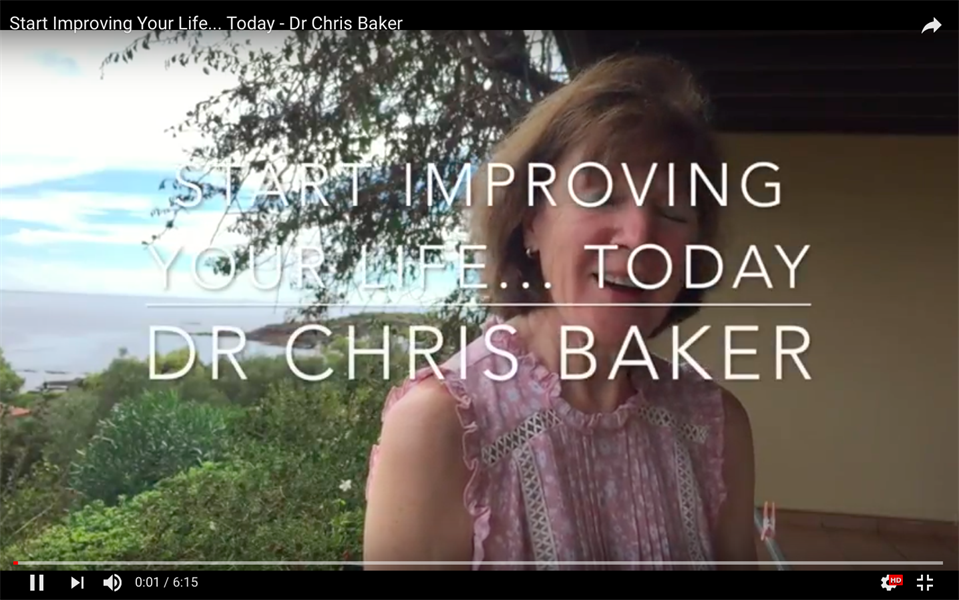 Doctor, Here's How to Start Improving Your Life -- Today!